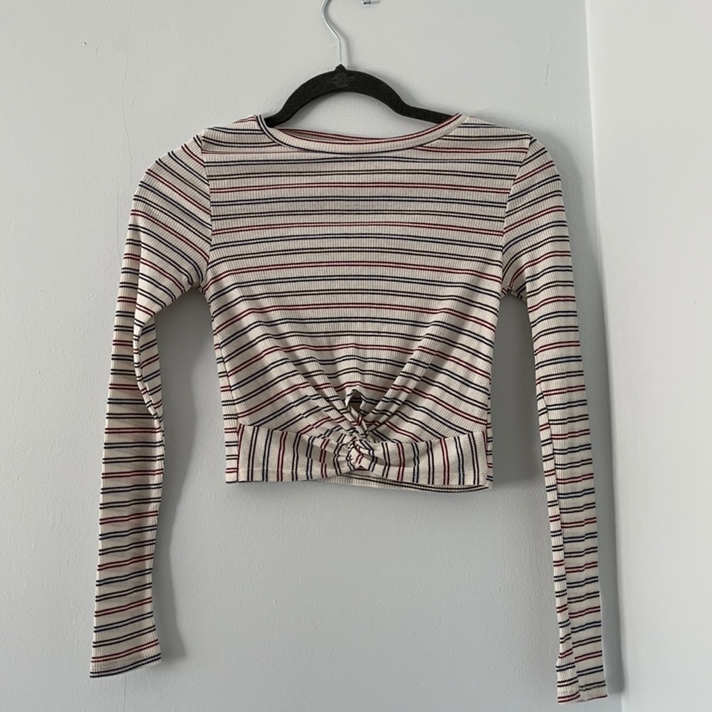 Gaze USA Striped Longsleeve Top